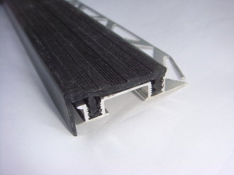 Алюминиевый закладной профиль &quot;AL&quot; (с одним закладным элементом), 32/ 10 мм