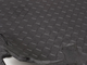 Резиновое напольное модульное покрытие «Куб», 500 х 500 х 10 мм (для гаражей, складов и т.п.)