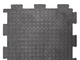 Резиновое напольное модульное покрытие «Куб», 500 х 500 х 10 мм (для гаражей, складов и т.п.)